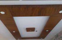 Adarsha Interiors Brown Wood False Ceiling 1220 x 1220 mm_0