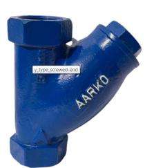 Aarko Cast Iron Y Strainers 15 mm – 600 mm Screwed_0