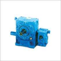 0.37 kW Double Worm Reduction Gear Box 3:50 100 - 4500 Nm_0