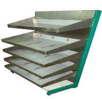Aleggra Stainless Steel Free Standing Industrial Racks 5 ft_0