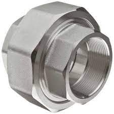 DN 100 mm SS 304, SS 316 Unions Threaded, Socketweld 15 - 20 kg/cm2_1