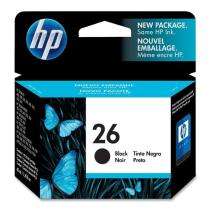 HP 26 Black Ink Cartridges_0
