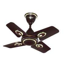 OREVA Palash 600 mm 4 Blades 70 W Brown Ceiling Fans_0