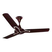 OREVA Aster 1200 mm 3 Blades 75 W Burgundy Silver Ceiling Fans_0