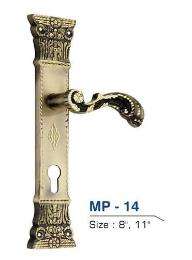 AMPS Brass Mortise MP-14 Handles Gold_0