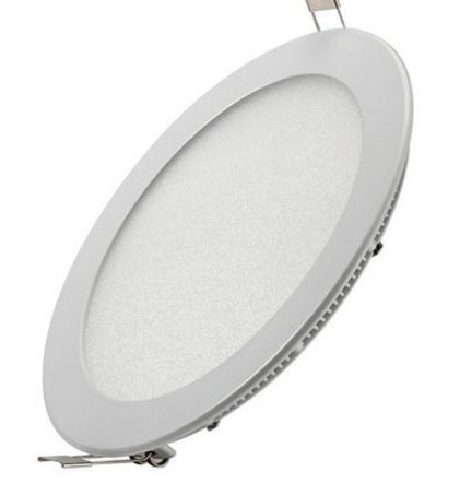 Anaika 7 W Round Cool White LED Panel Lights Recessed Mounted_1