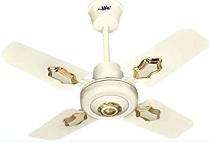 Mini 600 mm 4 Blades 32 W Ivory Ceiling Fans_0
