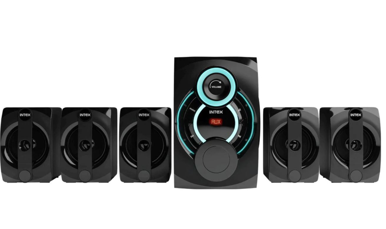 INTEX COSMIC FMUB 5.1 Home 90 W Multimedia Speaker USB, AUX V5.1_1