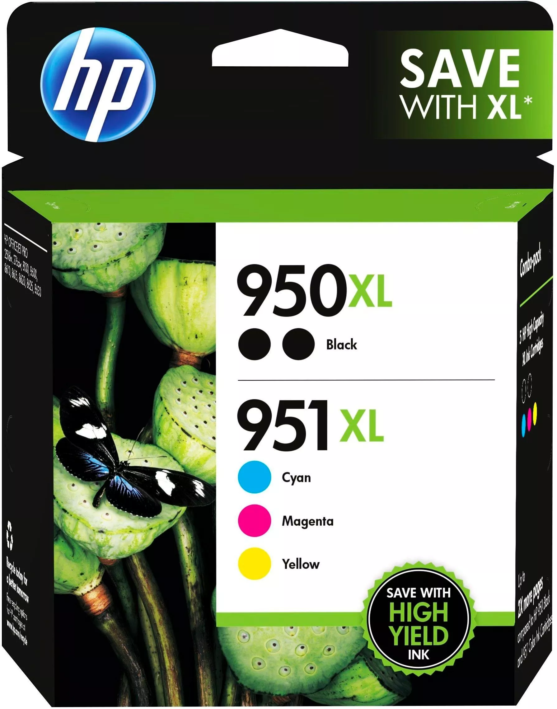 HP 950/951XL Black, Tricolour Ink Cartridges_0