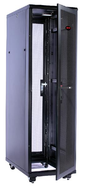 Schneider APW President CRCA Steel 27U Server Rack_1