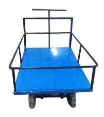Ommkar Fabrication 4 Wheel Platform Trolley 1500 kg_0