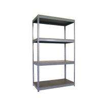Stainless Steel Angle Frame 4 Layers Industrial Racks 4 - 6 ft_0