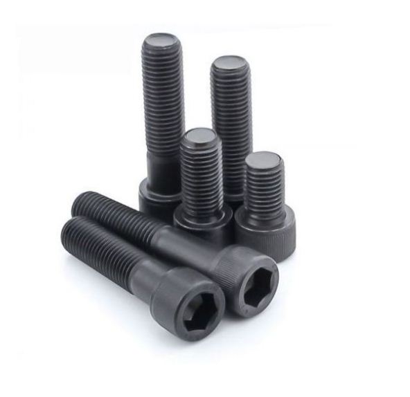 M10 x 30 Allen Hex Socket Head Bolt 12.9 IS 2269 Plain Black_0