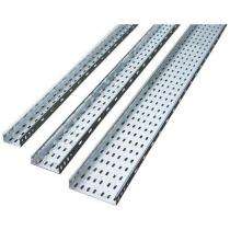 Solsken Energy LLP Galvanized Iron 2 mm Perforated Cable Trays_0