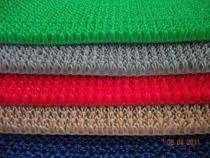 Rectangular Plastic Dura Soft Doormat 16''X27'' Green_0