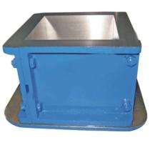 5 x 5 x 5 cm Mild Steel Cube Moulds 5kg_0