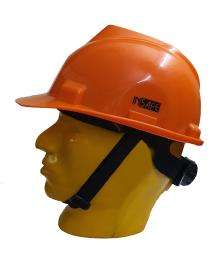 HDPE Orange Industrial Safety Helmets_0