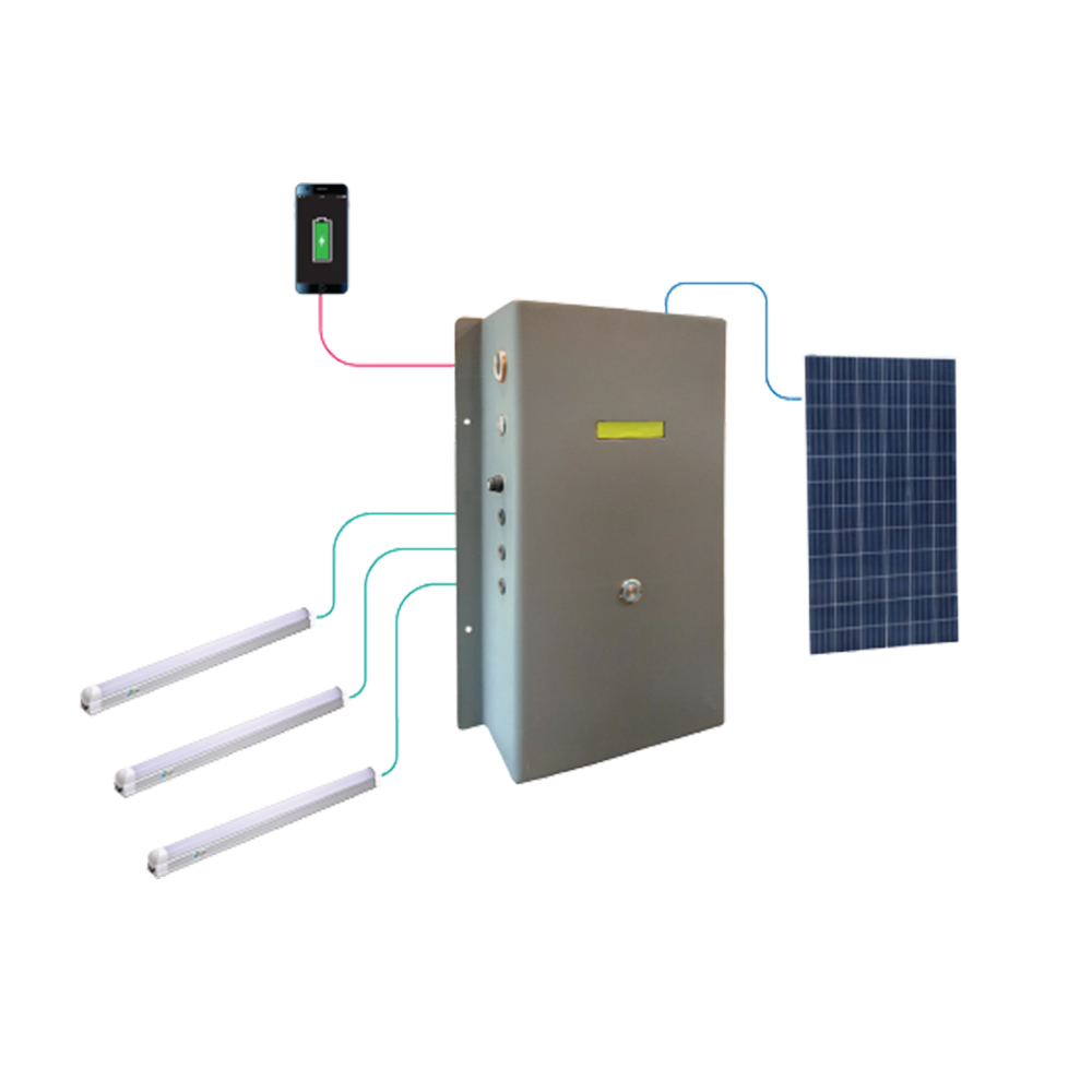 Solar Home Lighting System Agastya 07 3 30Ah 5hr_1