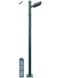 ND SQ 04 Mild Steel 8 m Decorative Light Poles_0