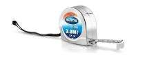 9.5 mm Chrome Plated Steel Measuring Tapes 3 m Silver_0