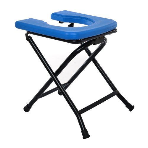 EVIAN Foldable & Movable Commode Chair MS_1