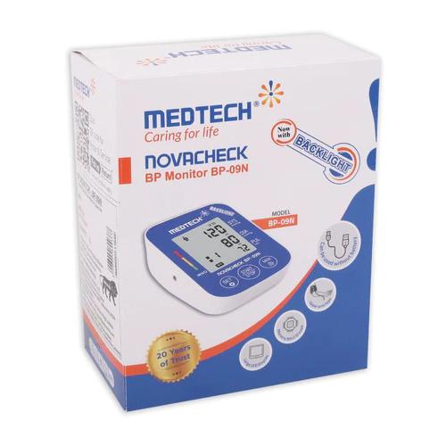 BP-09N Upper Arm Cuff Blood Pressure Monitor Blue and White_1