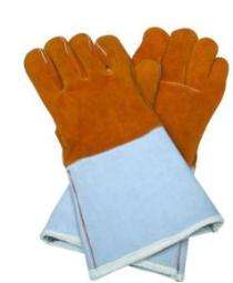 Heat Resistant Leather Safety Gloves L_0
