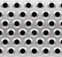 ADARSH METAL PERFORATORS 3 mm Stainless Steel Perforated Sheet 3 mm Round Hole 1250 x 2500 mm_0