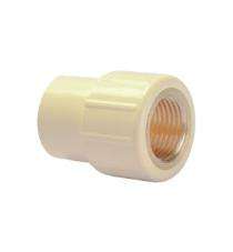 Kisan 3/4 x 1/2 inch CPVC and Brass Adaptors Female Brass Threaded_0