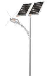 Plaza Cool White LED Metal 13 Ah Solar Street Light_0