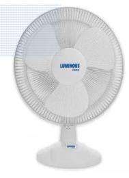LUMINOUS 400 mm White Table Fan_0