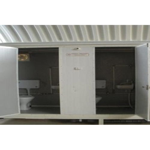 Ace FRP 7 ft Portable Toilet Cabin White_1