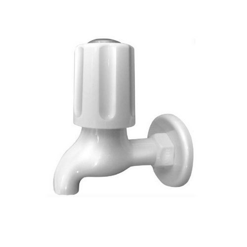 D K Enterprise Polished Short Body Bib Cock Faucet BIB01_1