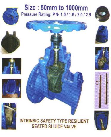 Intrinsic Safety Type Sluice Valves 50 mm to 1000 mm PN 1.6_1