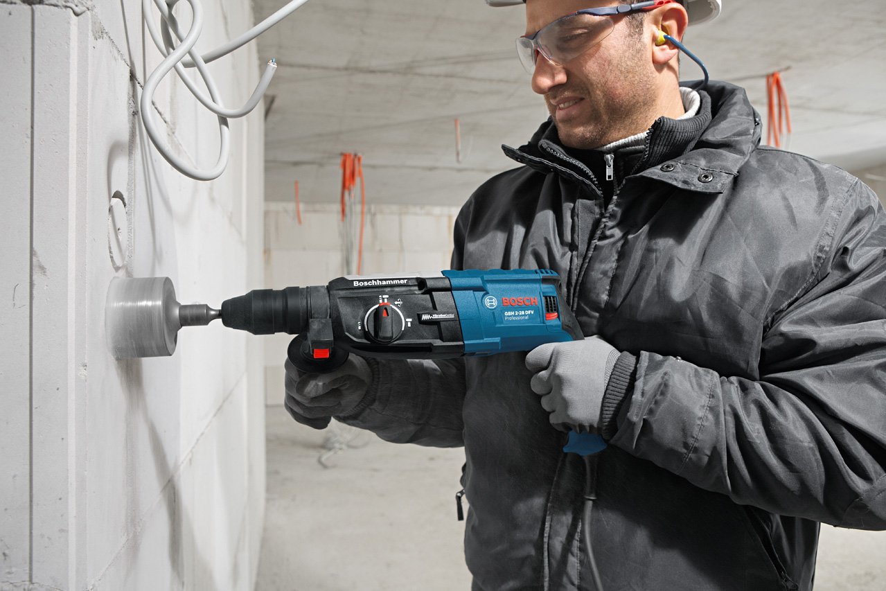BOSCH 4-28 mm Hammer Drill 6.5 A 0-5100 bpm_2