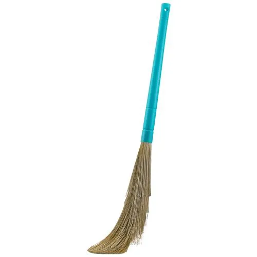 Plastic Housekeeping Broom Blue_0