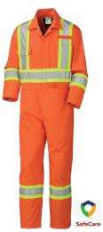 SafeCare 55% Modacrylic, 45% Cotton Boiler Suits L Full Sleeves SC001FR010_0