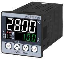Multispan PID 4203-1C Temperature Controller J(0°Cto400°C) K (0°Cto1200°C)_0