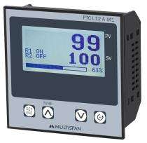 Multispan PTC L12A-M1 Temperature Controller J(0°Cto600°C) K (0°Cto1200°C)_0