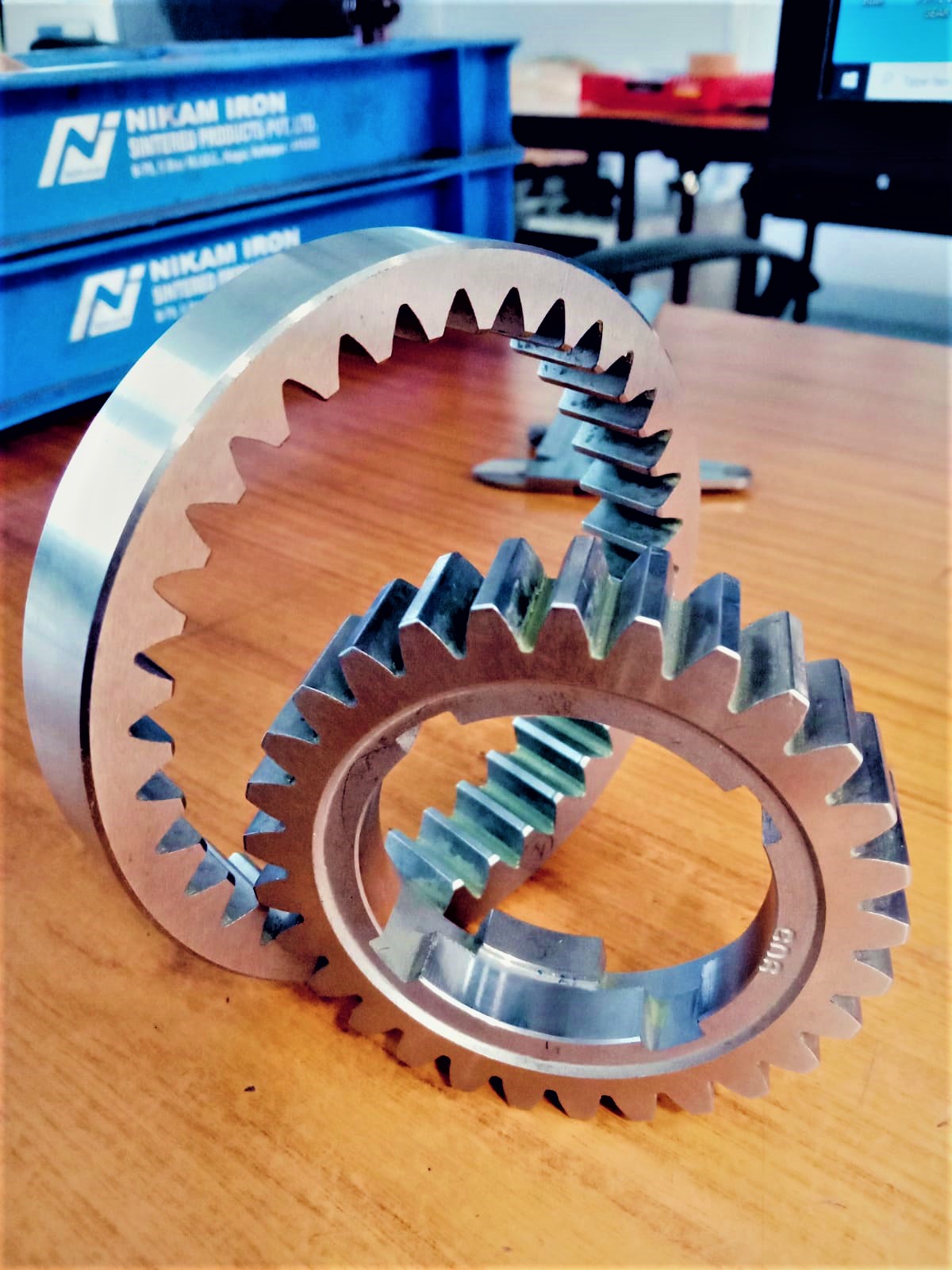 Sintered 34 teeth IRON Spur Gear SG01 90 mm 2.5 Module_1