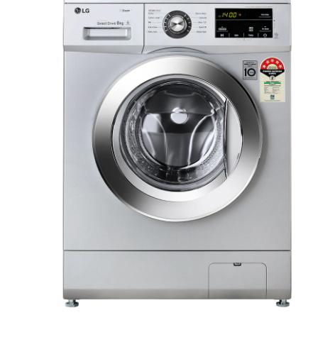 lg washing machine fully automatic front load 8 kg