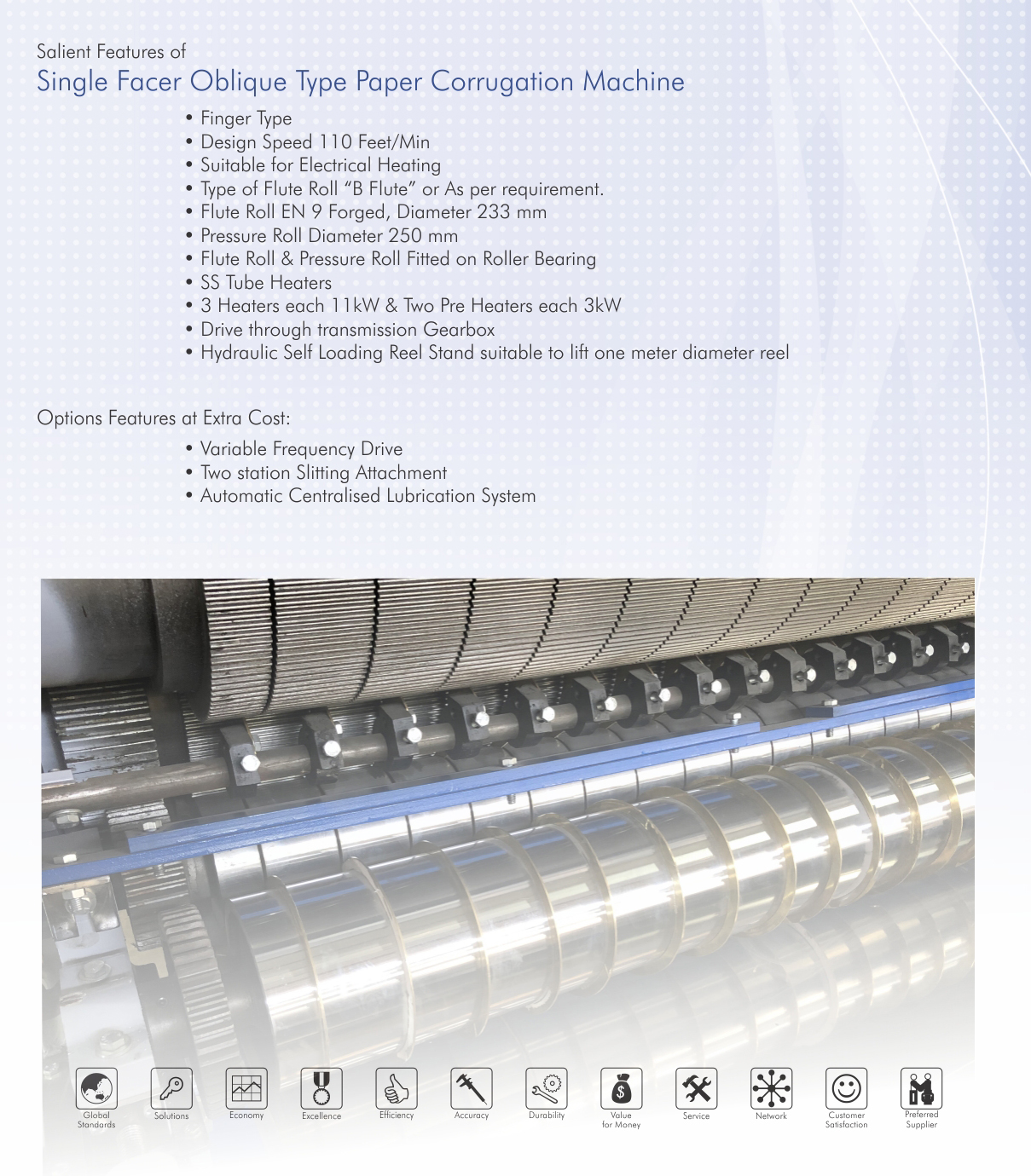 GURU NANAK Cast Iron Corrugation Machine Three Phase 110 feet/min_1