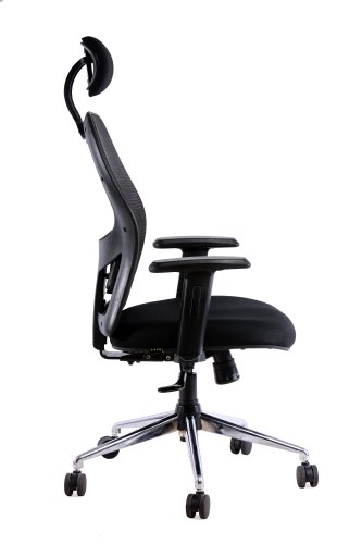Radian Revolving Black Upto 1225 x 600 x 645 mm Fabric Office Chairs_1