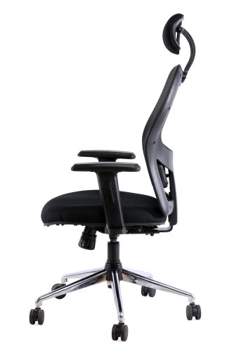 Radian Revolving Black Upto 1225 x 600 x 645 mm Fabric Office Chairs_2