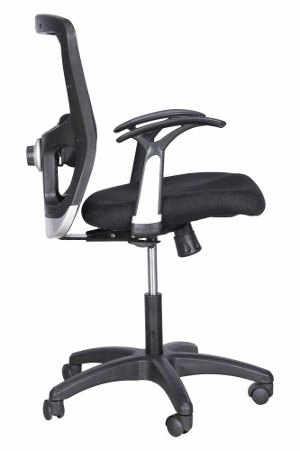 Radian Medium Back Black Upto 1225 x 600 x 645 mm Fabric Office Chairs_2
