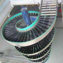 FLEXITECH ENGINEERING Spiral Roller Material Handling Conveyor 70 kg per ft_0