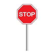 Stop Signages Floor Stand_0