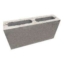 Rectangular 200 mm Hollow Concrete Blocks 1500 Kg/cu m_0