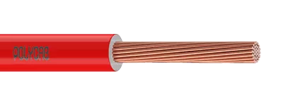 Polycab 4 sqmm Stranded Electric Wire Red 90 m_0