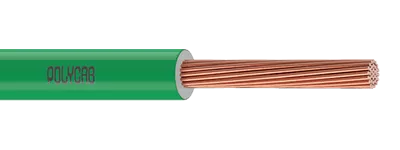 Polycab 1.5 sqmm Stranded Electric Wire Green 90 m_0